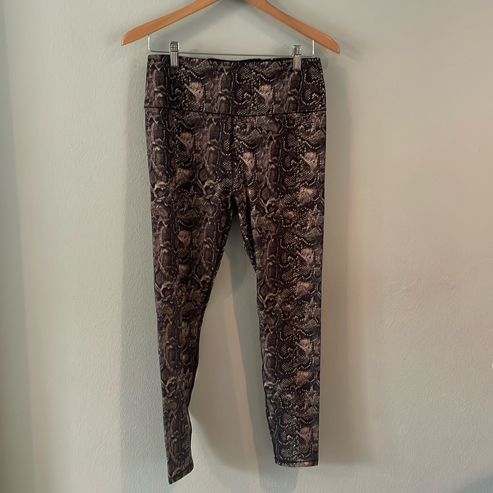 Good American Snakeprint Long Legging size XL